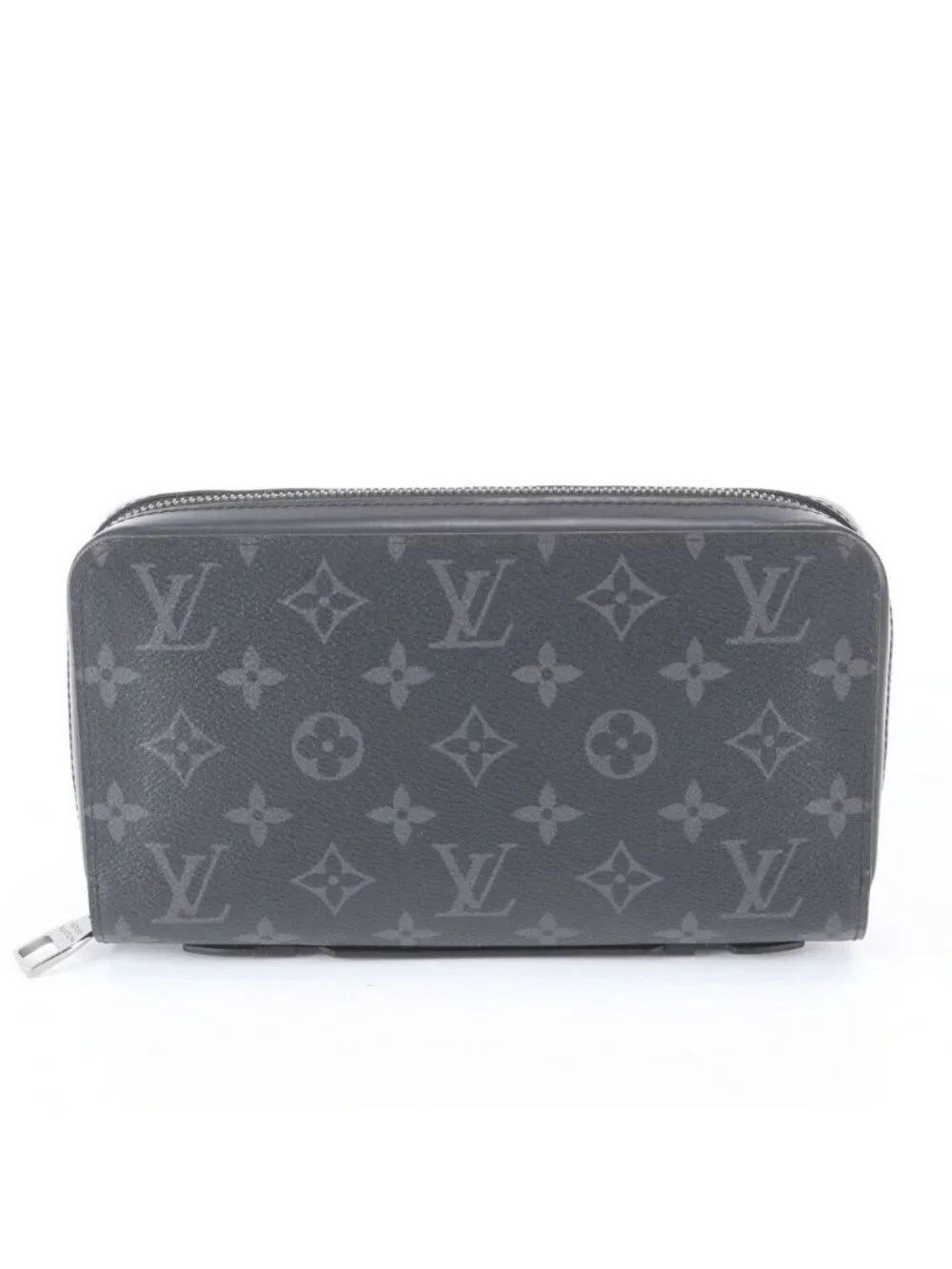 Louis Vuitton Monogram Eclipse Zippy Leather Wallet